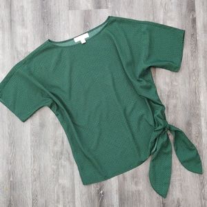 Michael Kors Emerald Green Dress Top